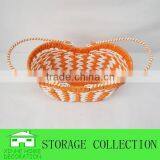 Handmade Colorful Paper Rope Gift Basket With Handle thumbnail-3