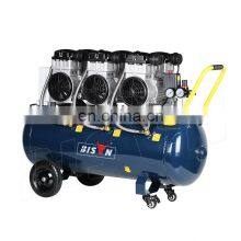 Bison China Compresor De Aire Silent Oil Free Air Compressors 6Bar With Ce Switch Panel