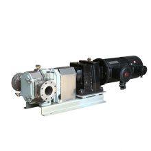 QinPing QP120M Stainless Steel Lobe Pump Double End Seals-with Variable Frequency Motor thumbnail-5