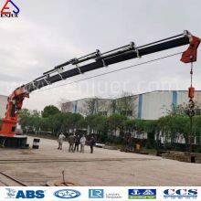 Factory Wholesale 8 Ton Hydraulic Folding Arm Marine Crane CE Certification Ship Knuckle Boom Marine Deck Crane thumbnail-2
