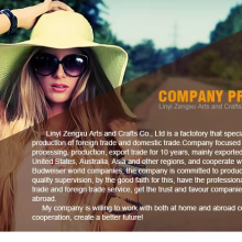 Linyi Zengxu Arts And Crafts Co., Ltd. company overview - view 2 thumbnail