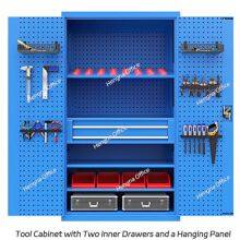 Mechanic Tool Storage Cabinet - Heavy Duty Cold Rolled Steel Workshop Cupboard With Self-locking Drawers for Professional Technicians thumbnail-1