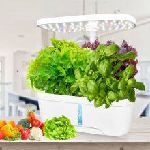 6-hole Full-spectrum Led Vegetable Growth Lighting Lamp for Soilless Cultivation of Household Plants, Intelligent Hydroponic Planter thumbnail-1