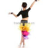 Popular Ballroom Sequins Fringe Rumba Latin Dance Dress Children Girl Latin Dance Dress thumbnail-4