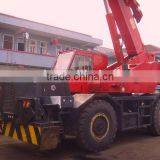 Shanghai Used Condition Kobelco 25t Rough Terrain Crane for Sale in Shanghai for Sale With Good Condition and High Quality thumbnail-1