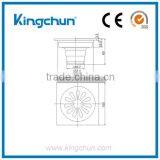 Best Quality Bathtub Sink Accessories Brass Waste Floor Drain Chrome Plated(J8001-C) thumbnail-2