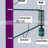 3KW Vawt Vertical Axis Wind Turbine thumbnail-4
