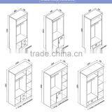 Wardrobe 3 Doors 6183 thumbnail-2