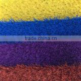 artificial colorful grass for playground field and soccer field