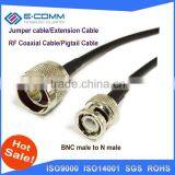 High Quality N Male Plug Connector Switch BNC Male Plug Connector RG58 50CM 20" Adapter