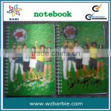 3e lenticular notebook/school cool notebook