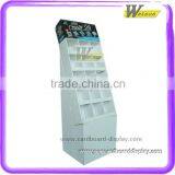 Corrugated Cardboard Display Stand With Separate Compartments/cells