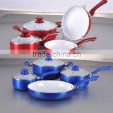 7PC Aluminum Induction Cookware Set Non Stick Sauce Pot Set,Frying Pan Set
