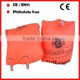 PVC Roll up Pool Arm Floats Inflatable Armbands for Adults thumbnail-1