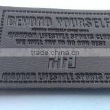 Custom Debossed Leather Jeans Patch for Garment thumbnail-1