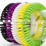 Spring Rope Plastic Chain Lanyard Anti-theft Key Chain Bungee Cord Keyring thumbnail-5