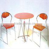Tri Leg Acrylic Table / Acrylic Coffee Table / Acrylic Consoloe Table / Acrylic Display Table thumbnail-3