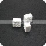 High Heat Resistance Al2O3 95% Alumina Square Ceramic Lagging With Round Dimple thumbnail-3