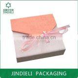 Pink Lanimation Cardboard Wholesale Jewelry Packaging Box