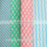 nonwoven colorful dyed pattern wipe,chemical bond factory