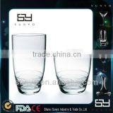 Unleaded Engraved Water Tumbler/Drinking Glass Cup/Glassware