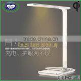 New Arrived Protect Eyes LED Desk Lamp With Wireless Charger for IPhone 6 6s and Samsung s6 thumbnail-1