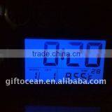 Solar LCD Clock Smart Light Digital Clock