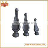 Delicate Style Ornamental Wrought Iron Gate Fence Spearpoints thumbnail-1