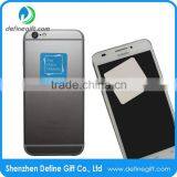 Full Color Printed Free Sample Adhesive Microfiber Cell Phone Cleaner Sticker thumbnail-2