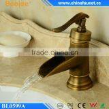 Beelee Antique Bathroom Basin Sink Faucet Mixers Brass Taps Deck Mounted thumbnail-1