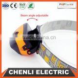 Poppas T10 Headlamp 3AAA Battery Operated Outdoor Waterproof Running Camping Walking Headlamp Led thumbnail-3