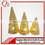 Nice Looking Glass Christmas Tree With Led Light for Europe and US Market