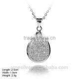 PZJ-0931 Wholesale Jewelry Very Good Workmanship Silver Pear Pendant