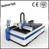 portable laser metal cutting machine 500w fiber laser cut on aluminium copper iron metal and wood acrylic pvc non-metal in jinan