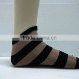 Tan/ Black Anti Slip Yoga Socks thumbnail-3