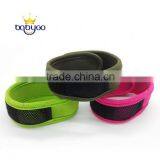 outdoor sportable waterproof mosquito repellent bracelet with nice quality