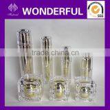 Acrylic Square Cheap Luxury Cosmetic Packaging Set