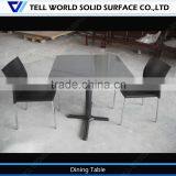Top Quality High Glassy Man Made Stone Dining Table Italy Modern Dining Table thumbnail-4