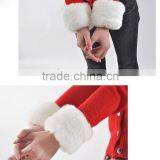 Winter Oversleeve Luxurious Rabbit Fur Real Coat Fur Cuff thumbnail-1