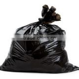 Cheap recycled star-sealed black plastic garbage bags