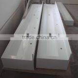 TW Custom Corian Solid Surface Rectangular Bathroom Sink