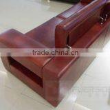 Top Grain Leather Korean Style Living Room Sofa Bed thumbnail-3