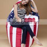 Flag Printing Sitting Bean Chair Bed thumbnail-1