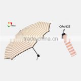 3 Folded Multi-Color Sunshade Umbrella