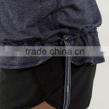 2015 New Style Cotton Spandex Loose Lady Plain Gym Tank Tops thumbnail-4