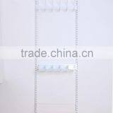 High Quality DIY Metal Double Slotted Wall Upright Closet and Hanging thumbnail-3