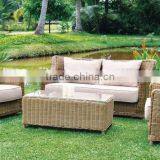 Luxury Design Garden Sofa Set- Poly Rattan Outdoor Aluminium Wicker Rattan Garden Sofa Furniture thumbnail-1