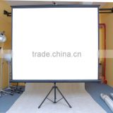 Tripod projection screen,4:3,96 inch portable matte white projector screen /audio visual equipment