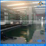 Epoxy Floor Paint in Cattle Slaughterhouse Turnkey Project