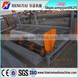 Anping Full Automatic Chain Link Fence Machine /diamond Mesh Making Machine